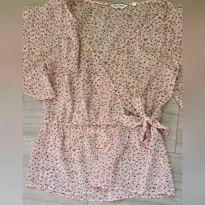 Floral print NafNaf brand blouse
